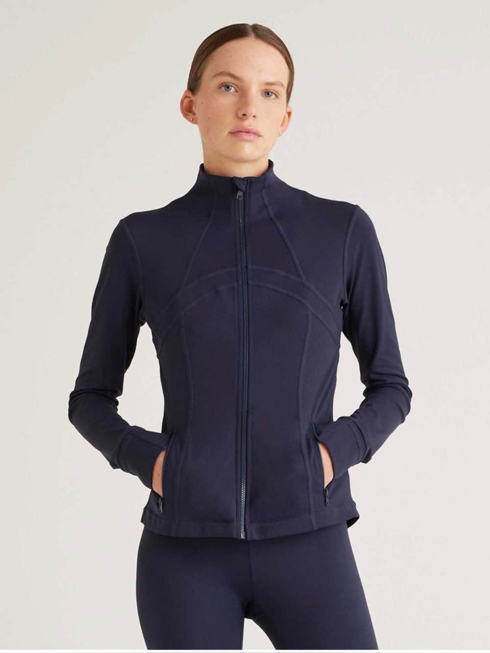 Quince‎ Ultra-Form Slim Fit Jacket in deep navy women’s Sz M